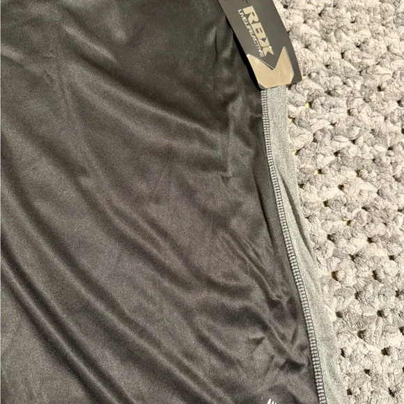 RBX Black and Gray Athletic Shorts - Picture 4 of 7